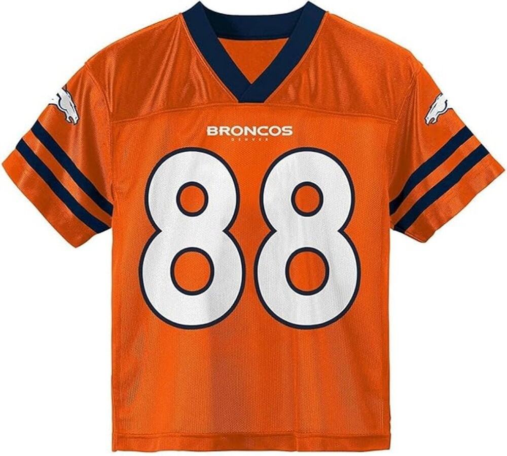 Outerstuff Demaryius Thomas Denver Broncos Orange Youth NFL Jersey